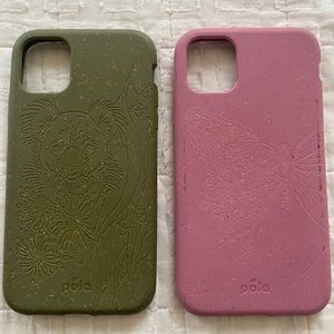 PINK iphone 11 pela case